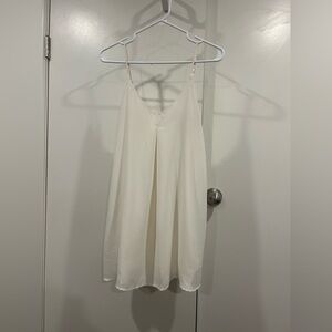 Elegant Cream Slip Dress